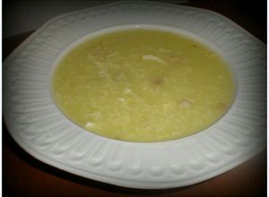 Una foto de Sopa de arroz