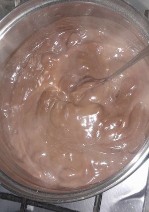 Una foto de Cremas de chocolate con leche en polvo o la de bolsita