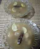 Mazamorra de chuño al limón