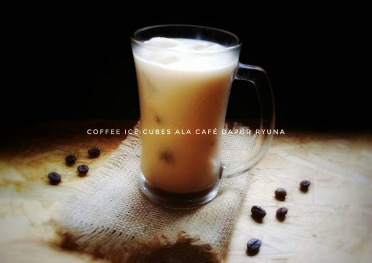 Bagaimana Menyiapkan Coffee Ice Cubes Ala Café Anti Gagal