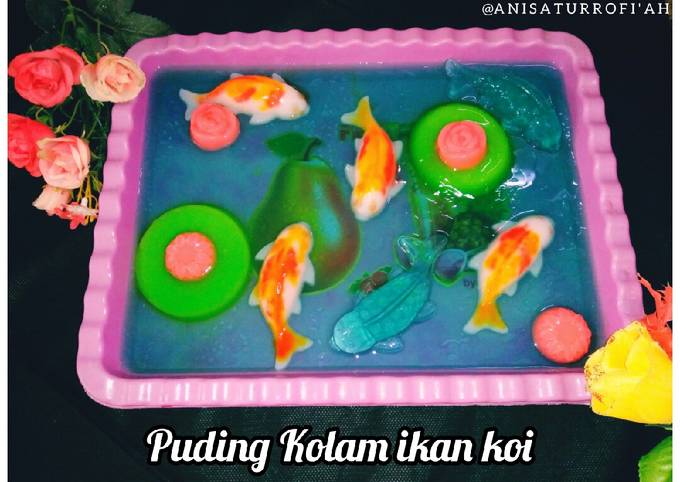 Puding Enak Lezat~Puding Kolam ikan koi