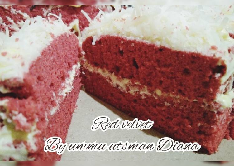 makanan Red velvet hanya 3 telur (anti gagal yaaaa) Anti Gagal