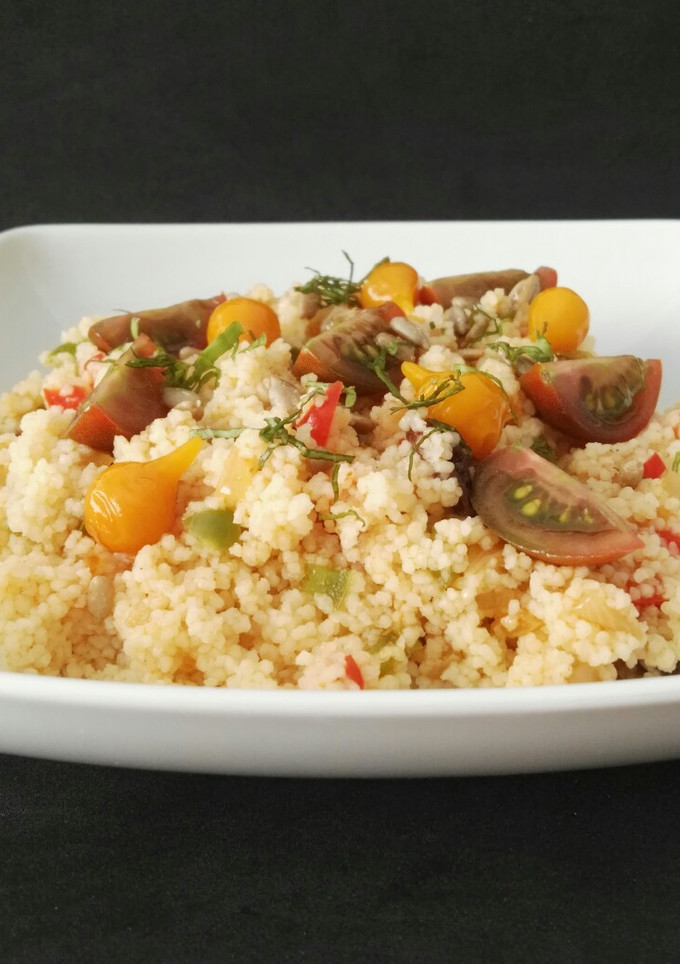 Una foto de Couscous en ensalada