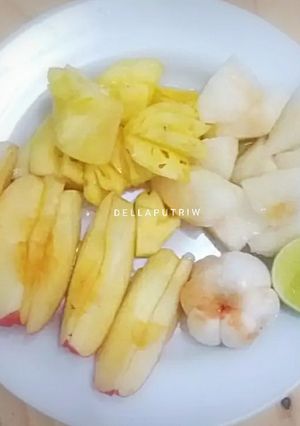 Foto resep Mixed Fruit Saus Madu