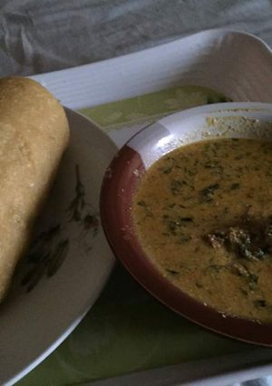 A picture of Egusi soup.
