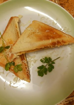 A picture of Paneer Sandwich.