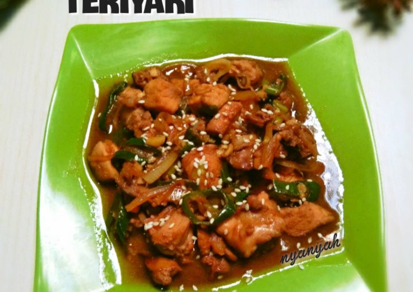 Ayam saos teriyaki