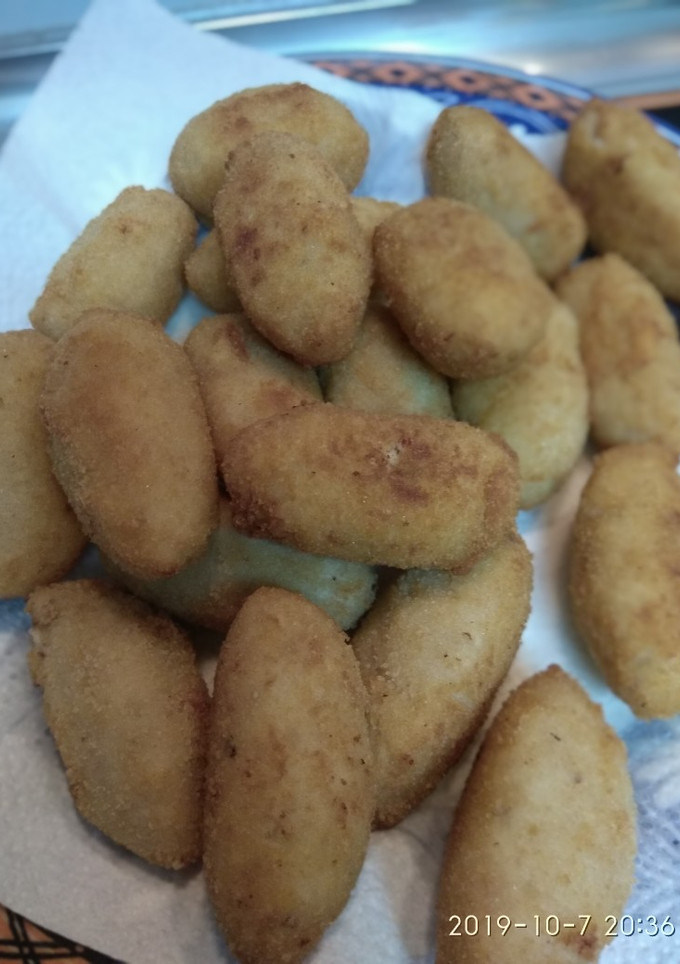 Una foto de Croquetas caseras y de aprovechamiento