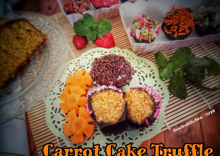 Resep Carrot Cake Truffle yang Lezat Sekali