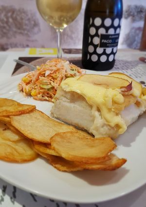 Una foto de Bacalao con mayonesa