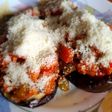 Berenjena rellena de bonito