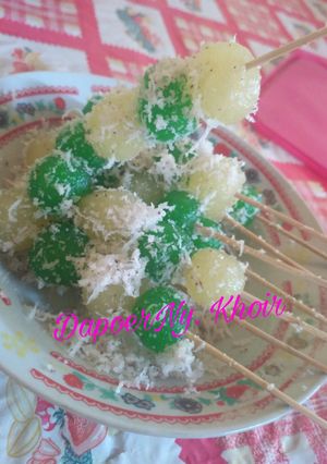 Foto resep Onde onde singkong tusuk