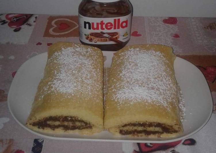 Simple Way to Make Favorite BON ROLL alla NUTELLA!