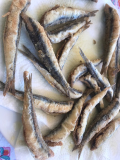 Una foto de Boquerones fritos