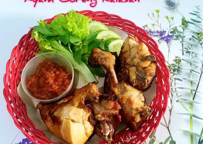 Langkah Mudah Membuat Resep Ayam Goreng Kalasan👩‍🍳