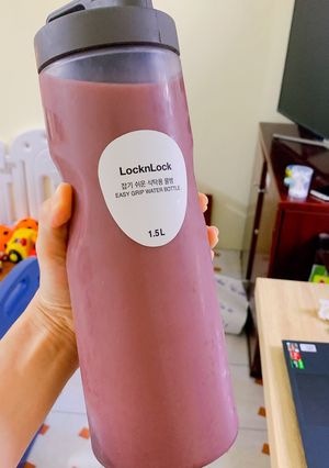 Hình của món Sữa gạo lứt đen rang.