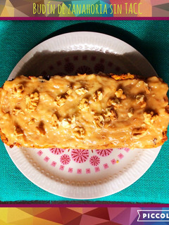 Una foto de Budín de zanahoria vegano y sin tacc