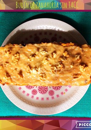 Una foto de Budín de zanahoria vegano y sin tacc