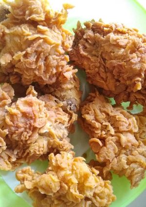 Foto resep Ayam goreng tepung ala kf*