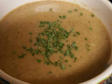 roasted broccoli mushroom soup