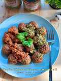 Basil Pesto Chicken Cheesy Meatball
