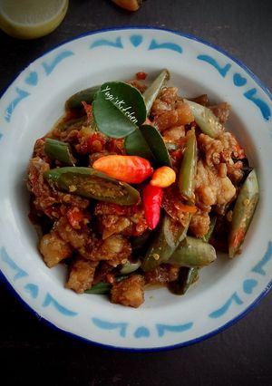 Foto resep Oseng-oseng Mercon dengan Terong