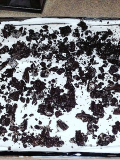 A picture of Oreo Pudding Dessert.