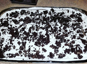 A picture of Oreo Pudding Dessert.