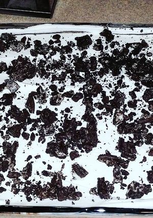 A picture of Oreo Pudding Dessert.