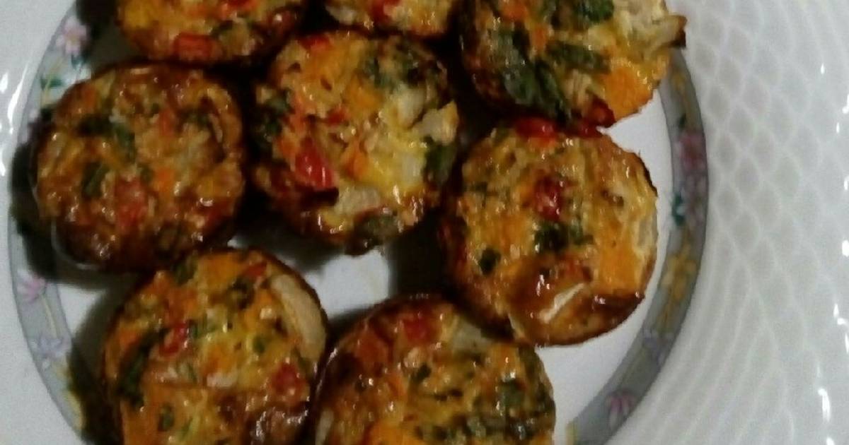 Muffins de verduras y avena Receta de Ara Radrizzani Cookpad