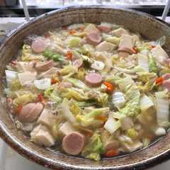 รูปของ Sayur Sawi putih sosis