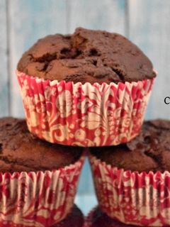 Una foto de Muffins de calabaza y chocolate