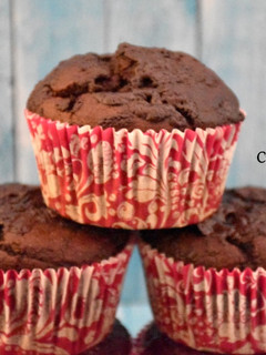 Una foto de Muffins de calabaza y chocolate