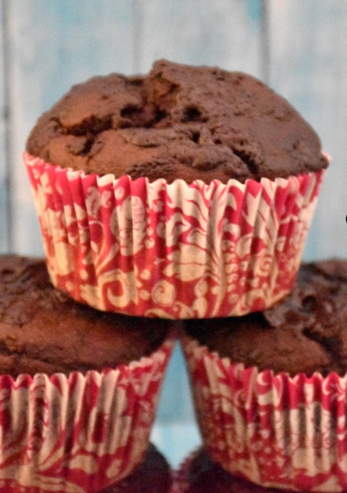 Una foto de Muffins de calabaza y chocolate