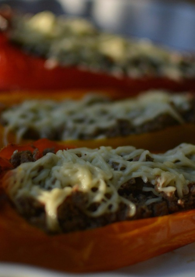 Una foto de Pimientos rellenos de carne picada