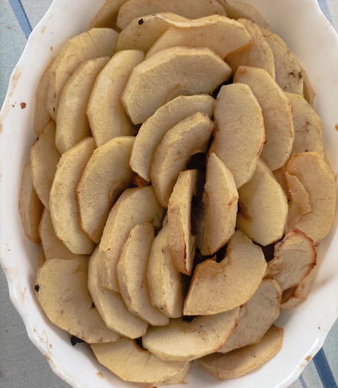 Une photo de Pommes au boudin