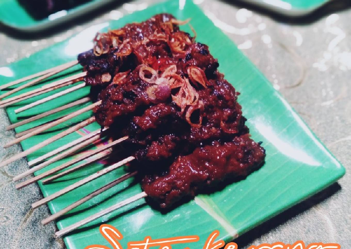 Sate Kerang Dara Bumbu Kacang 🥜