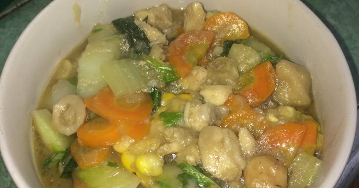 Resep Ayam Cah Jamur Oleh Retno Wulandari Cookpad