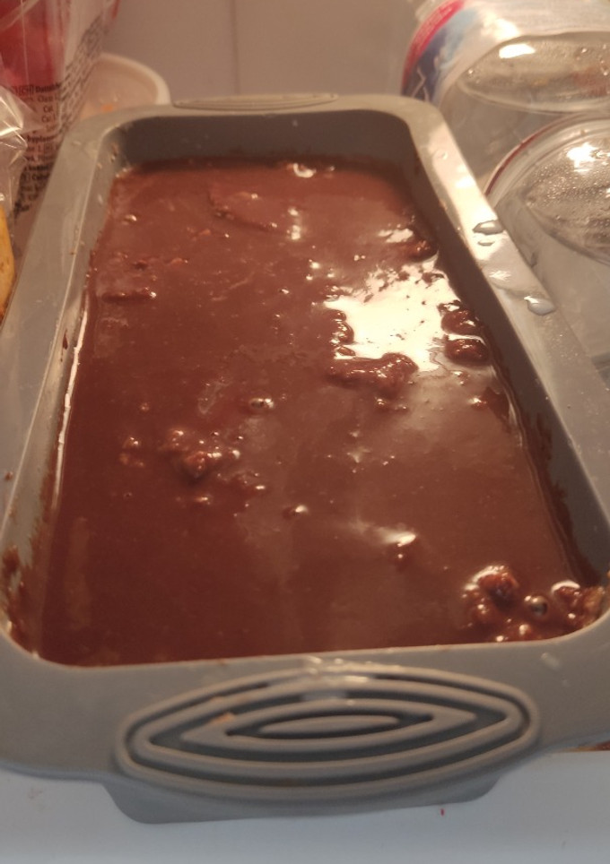 Una foto de Pastel de plátano sin lactosa