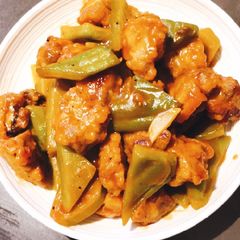 A picture of Ampalaya Sweet and Sour.
