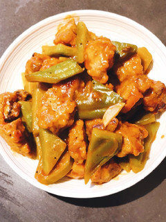 A picture of Ampalaya Sweet and Sour.