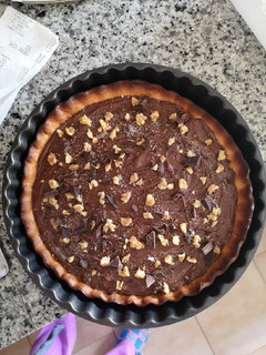 Una foto de Quiche de nutella