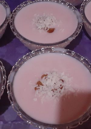صورة لوصفة 🍓 مهلبية فراولة 🍓