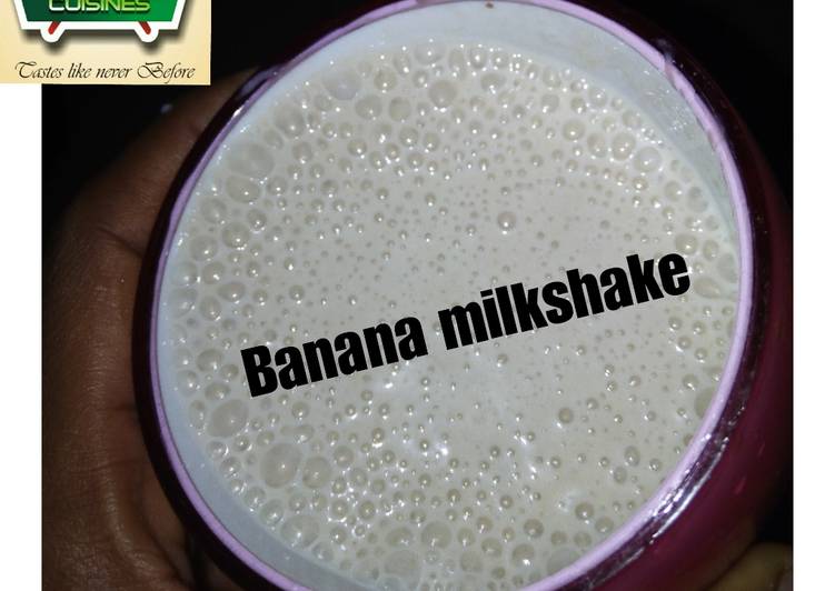 Recipe of Ultimate Banana milkshake 2