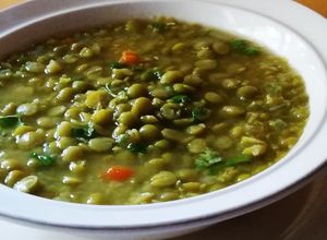 Una foto de Sopa de Arvejitas Verdes