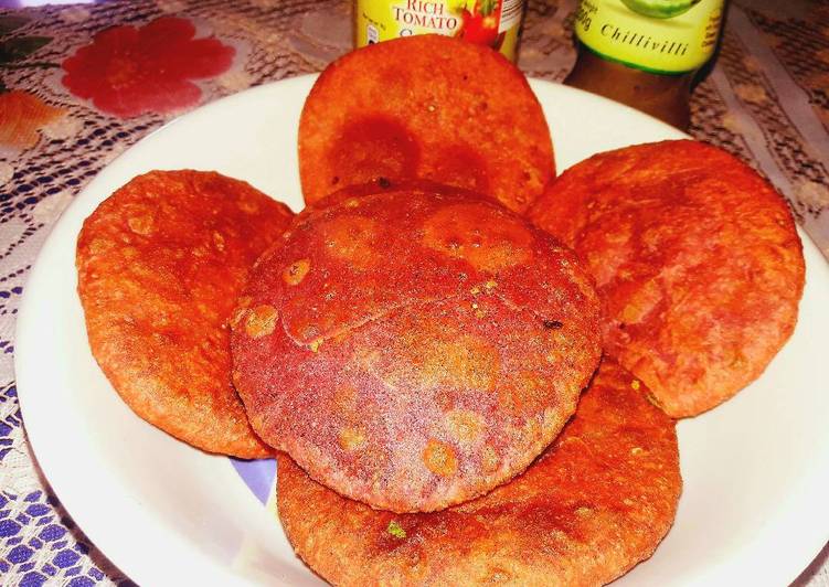 Easiest Way to Prepare Speedy Shahi Stuffed Dry fruits Beetroot khasta kachodhi