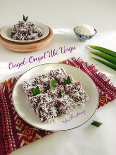 Foto resep Ongol-Ongol Ubi Ungu