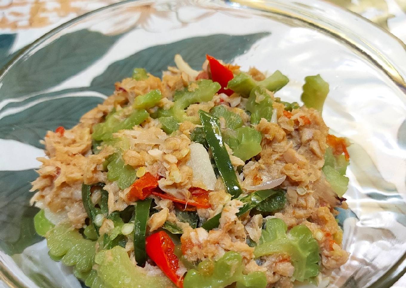 Tumis Pare Tuna
