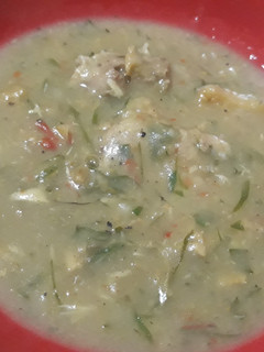 A picture of White soup.