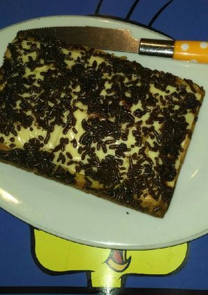 Foto resep Cake Tape Keju Coklat
